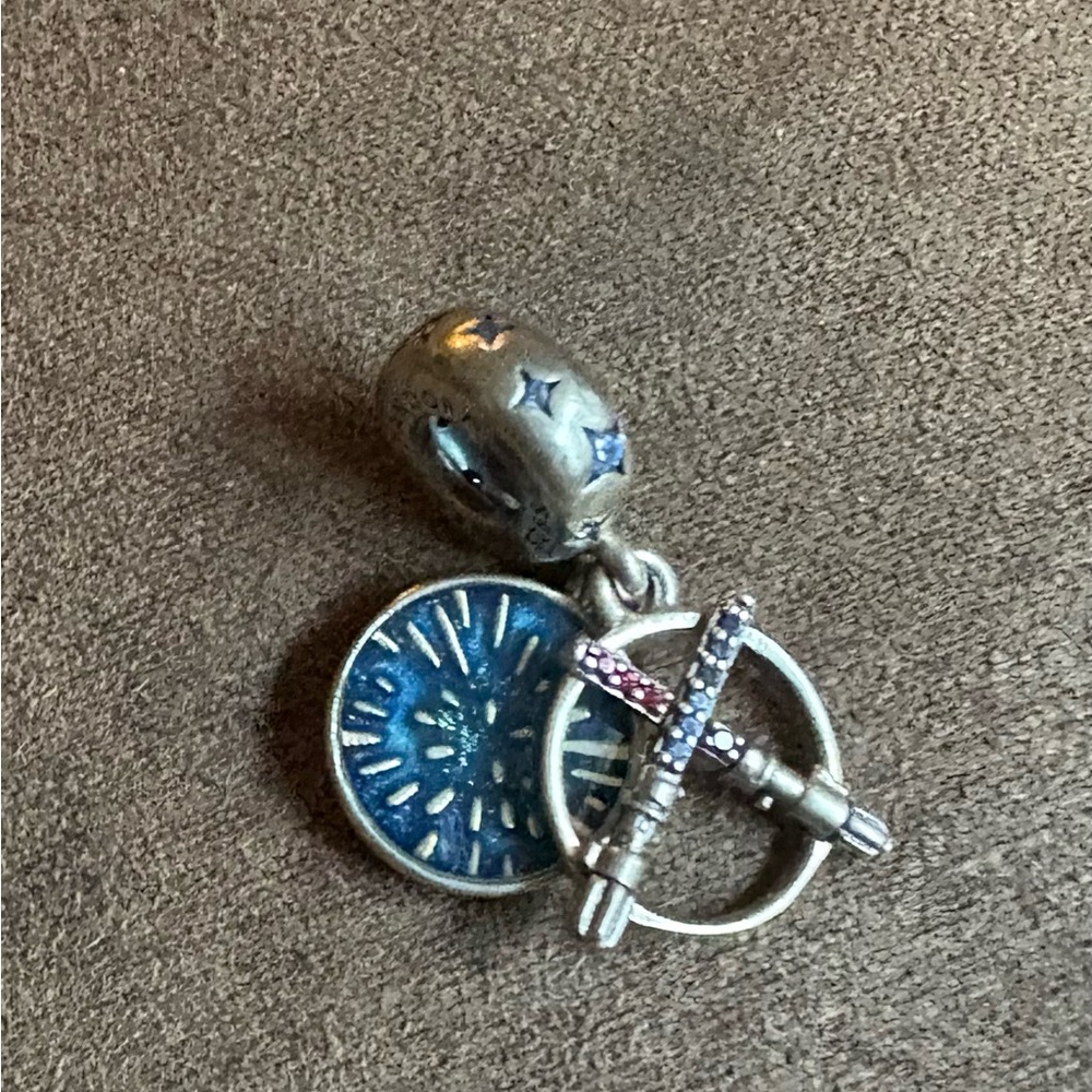 Pandora Star Wars movie the force be with you CZ charm